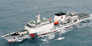 La guardia costera china entra por primera vez en el mar Ártico para patrullar con Rusia