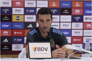 Las palabras de Scaloni tras finalizar encuentro entre la Vinotinto y Argentina (+Video)