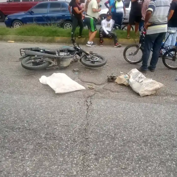 Latonero murió arrollado por una motocicleta en Mariara