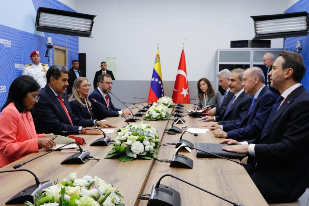 Maduro se reunió con Erdogan y Lukashenko en los Brics