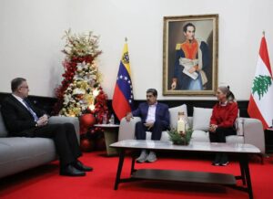 Maduro se reunió con embajador del Líbano y expresó solidaridad
