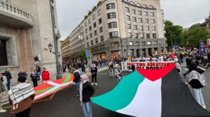 Manifestación "en apoyo al pueblo palestino y su resistencia" este sábado en Bilbao