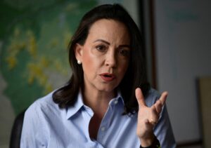 María Corina Machado afirma tras ganar el premio Sájarov que luchará sin descanso hasta lograr la libertad de Venezuela