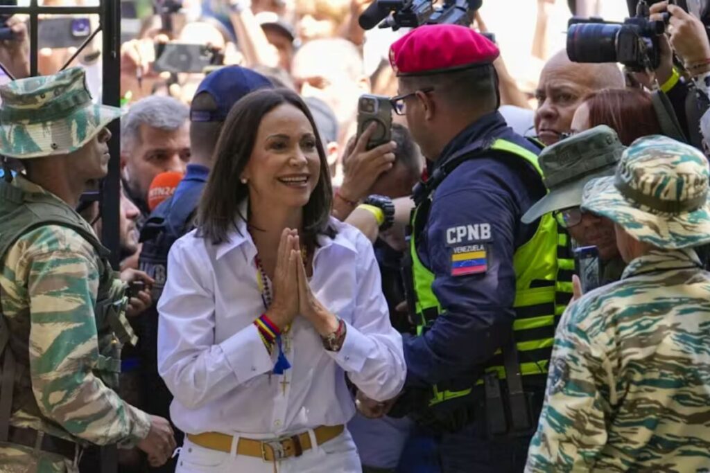María Corina se dirige a los militares “No avales un régimen que va de salida, escucha tu conciencia”