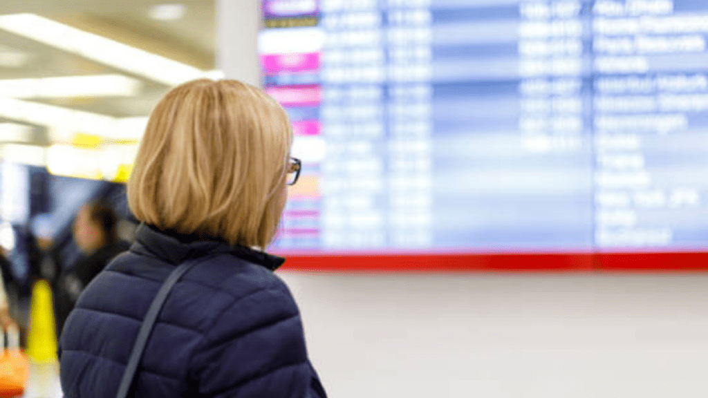 Mujer mayor coge un vuelo internacional sin tiquete y acaba perdida en el país equivocado