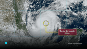 NASA Captura Imágenes Impactantes Del Huracán Milton Desde El Espacio