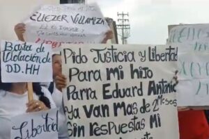 "No nos escuchan": familiares de detenidos por protestas en Lara exigen su libertad