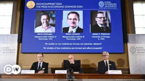 Nobel de Economía para investigadores de la prosperidad – DW – 14/10/2024