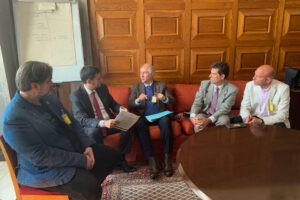 Opositores venezolanos continúan reuniones con políticos de Portugal