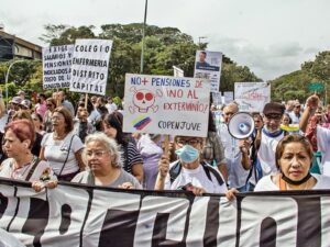 Pensionados venezolanos piden a la ONU intervenir por la crítica situación en la que viven
