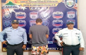 Por agredir físicamente a su concubina detienen a costeño en Falcón