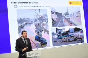 Puente anuncia que la alta velocidad a Valencia estará cortada al menos tres semanas al estar muy afectada