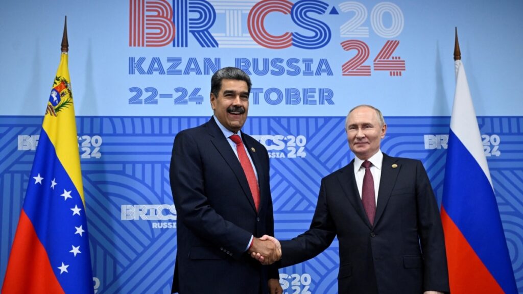 Putin respalda esfuerzos de Venezuela para unirse a los BRICS durante reunión con Maduro