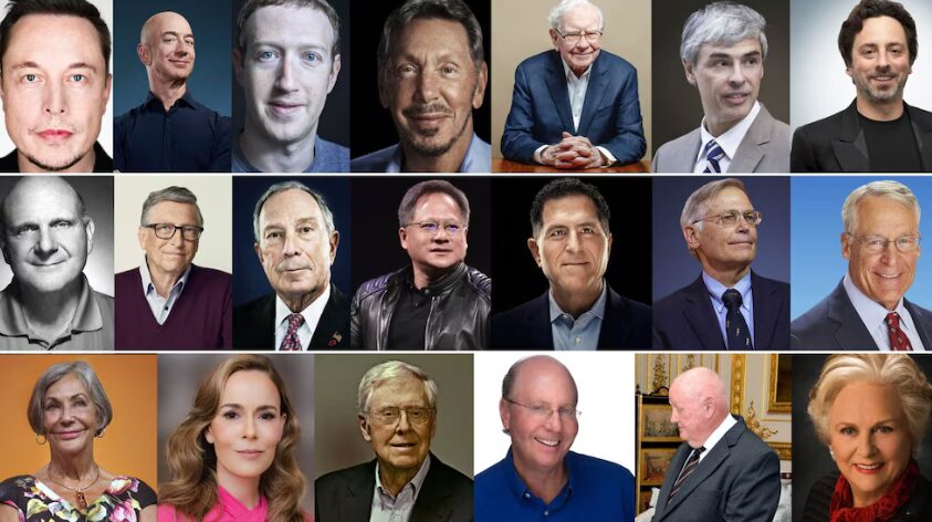 Ranking Forbes: las 20 personas más ricas de Estados Unidos - AlbertoNews