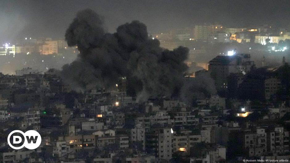Reportan masivos bombardeos en el suburbio sur de Beirut – DW – 22/10/2024
