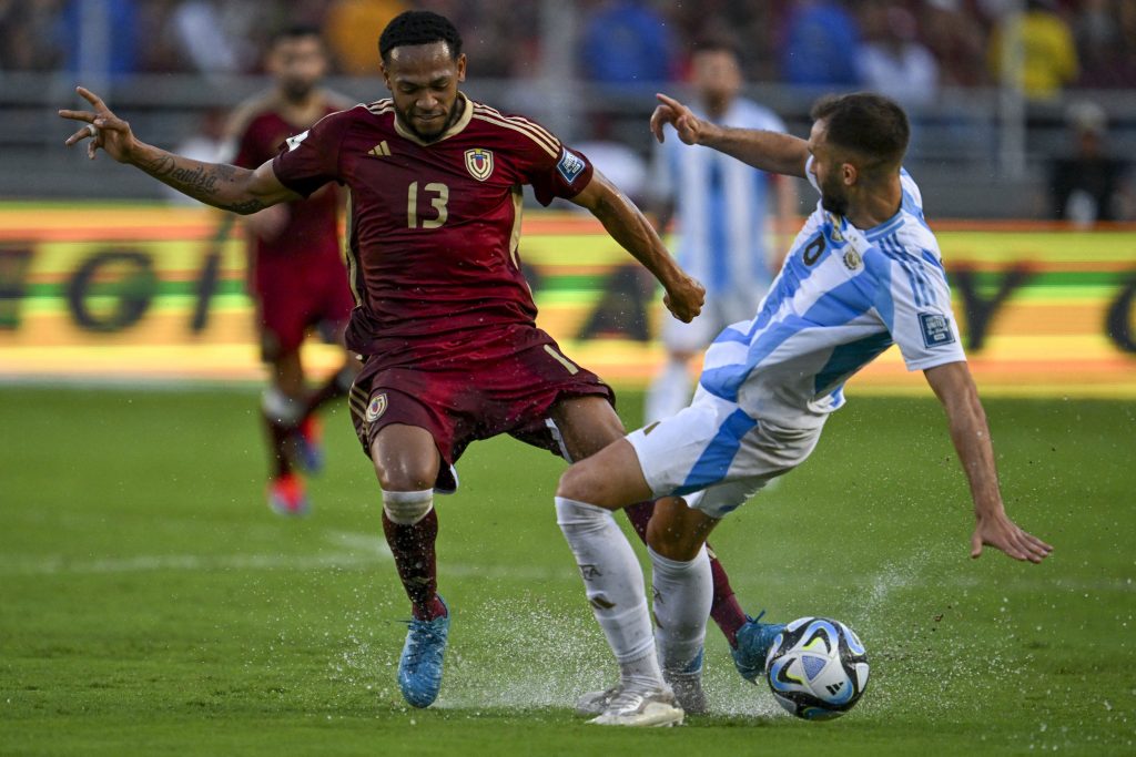 Rondón le amarga el retorno a Messi y Venezuela empata 1-1 con Argentina