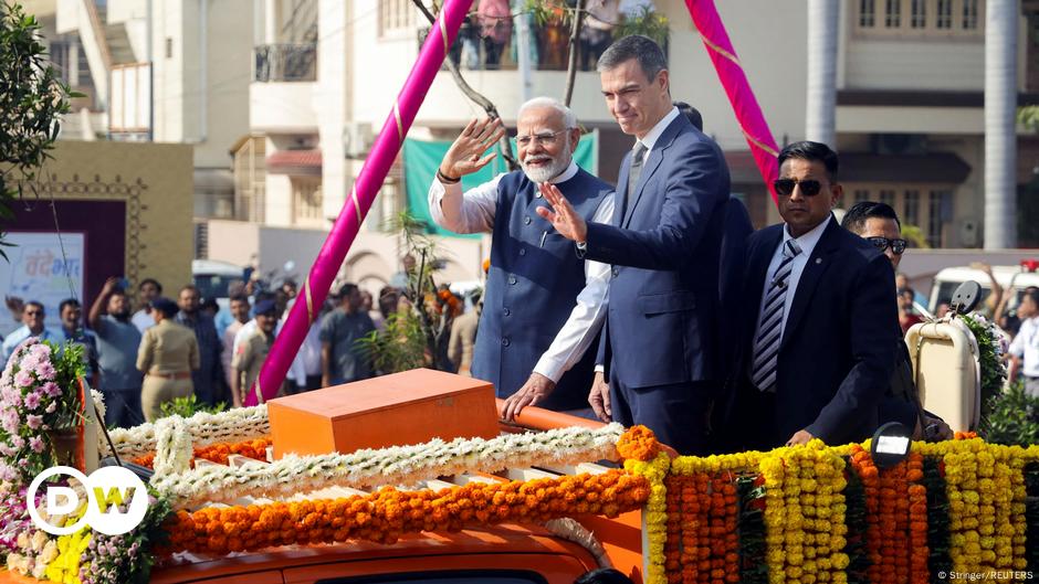 Sánchez y Modi inauguran planta de Airbus en India – DW – 28/10/2024