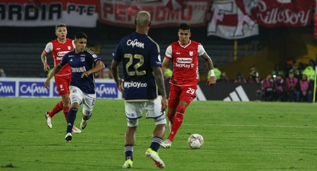 Santa Fe vs. Millonarios EN VIVO y gratis por Internet: transmisión del partido