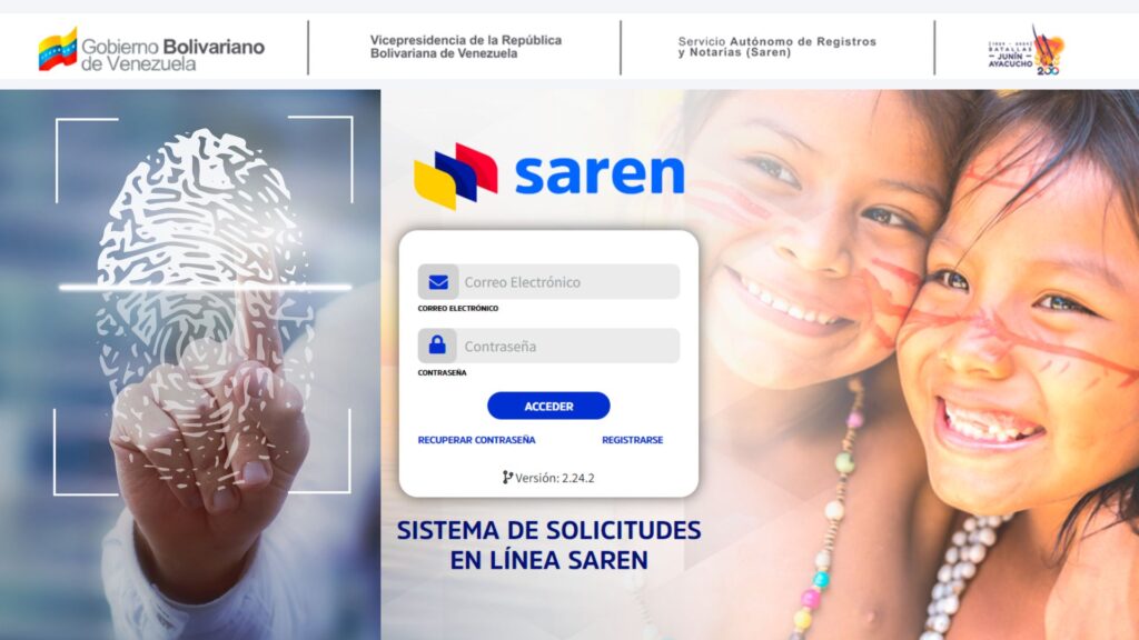 Saren implementa aplicación de medios electrónicos y biométricos para realizar trámites