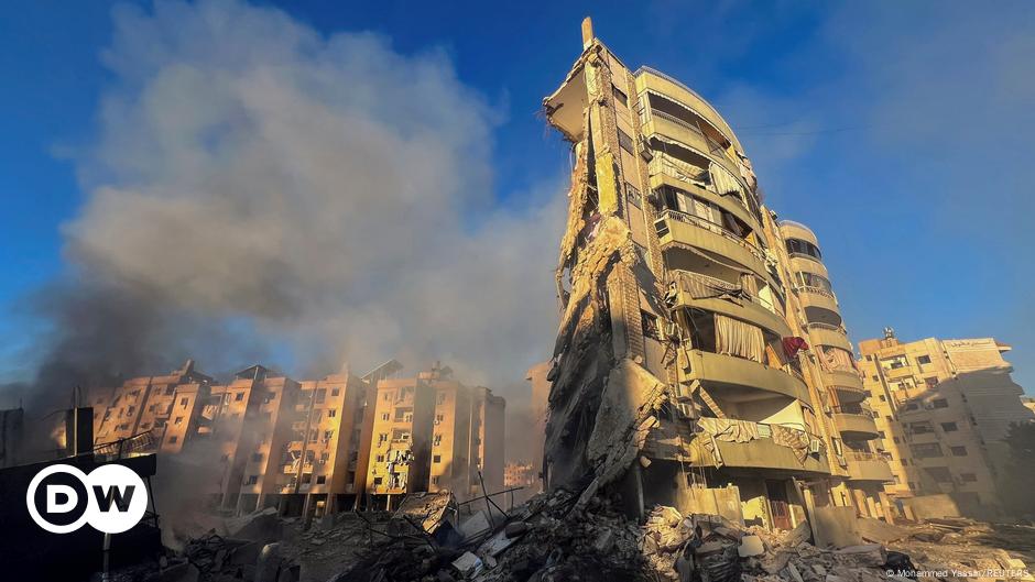 Suburbio sur de Beirut bajo intenso bombardeo israelí – DW – 25/10/2024