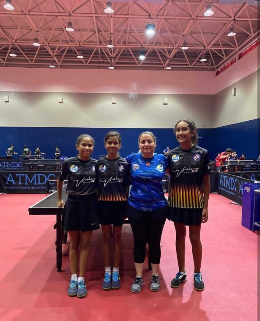 Tenimesistas guaireñas logran plata en Nacional U13