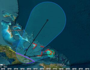 Tormenta Óscar se convierte en un huracán de categoría 1 en el Atlántico