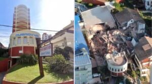 Un muerto y al menos siete desaparecidos deja derrumbe de edificio en Argentina