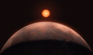 Un pequeño mundo está casi pegado a la cercana estrella de Barnard