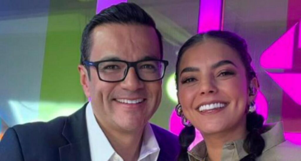 Valentina Taguado declaró su amor a Juan Diego Alvira, en vivo, en emisora