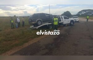 Vuelco de Explorer en el Distribuidor La Madama dejó cinco lesionados leves