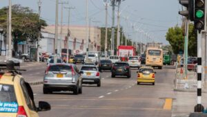accidente de tránsito en la Vía 40 hoy