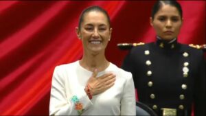 ante el Congreso, Claudia Sheinbaum juró como la nueva presidenta