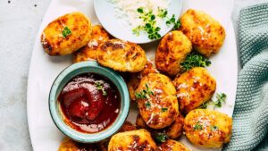 cómo hacer los adictivos bocaditos de patata típicos de EEUU