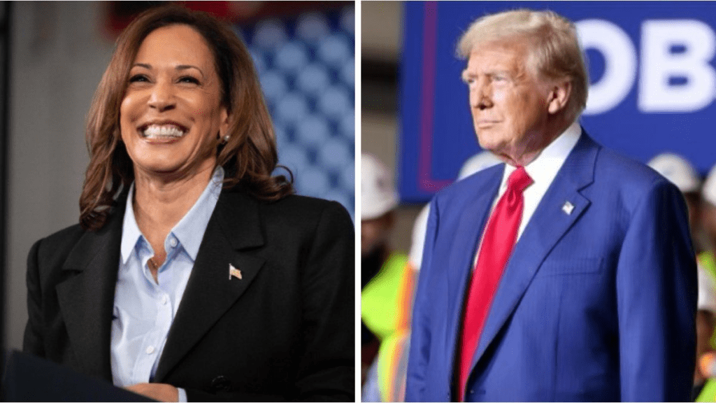 cuál es la estrategia de Donald Trump y Kamala Harris en redes sociales