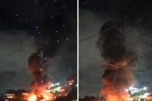 difundieron imágenes del hecho (+Videos)