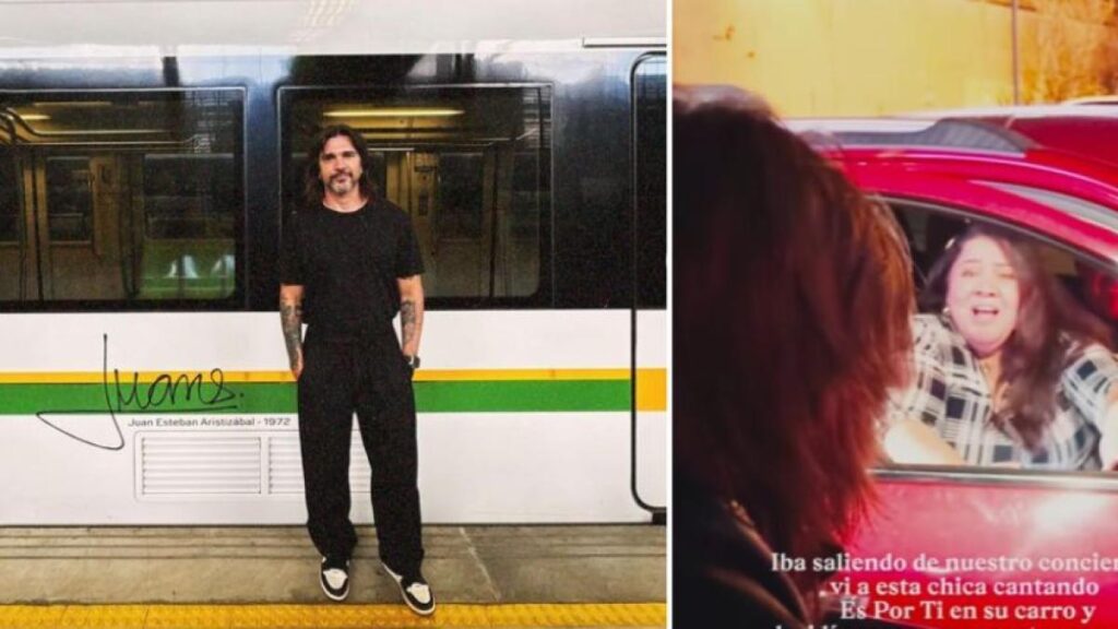 el emocionante momento que vivió Juanes con una seguidora que estaba cantando su canción ‘Es Por Ti’ en el carro
