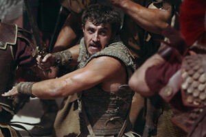 el vulgar pero efectivo consejo que Ridley Scott le dio al protagonista de Gladiator 2 durante el primer día de rodaje