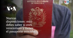 esto debes saber si eres venezolano y tienes el pasaporte vencido