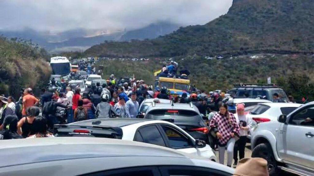 habrá pico y placa para la vía Manizales- Murillo, en el Parque Los Nevados