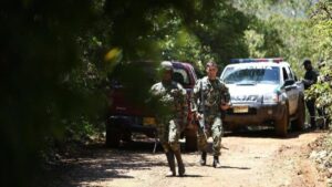 los cadáveres estaban en bolsas plásticas negras