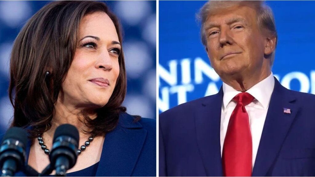 nueva encuesta señala una ventaja de tres puntos de Kamala Harris sobre Donald Trump