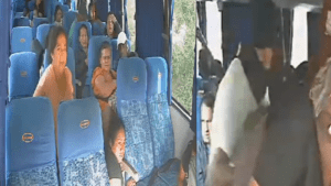pasajeros vivieron momentos de pánico