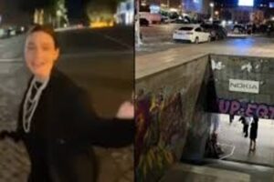 perdió el equilibrio y cayó al vacío en el Metro de Georgia (+Video)