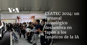 un carnaval tecnológico deslumbra en Japón a los fanáticos de la IA