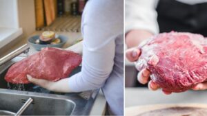 ¿Debe lavar la carne antes de cocinarla? Esto dicen los expertos sobre esta práctica