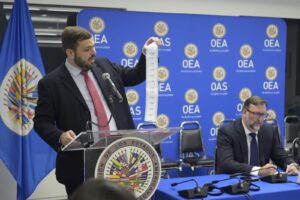 ¿Qué expone el informe que la oposición venezolana presentó en la OEA sobre los resultados de las presidenciales?