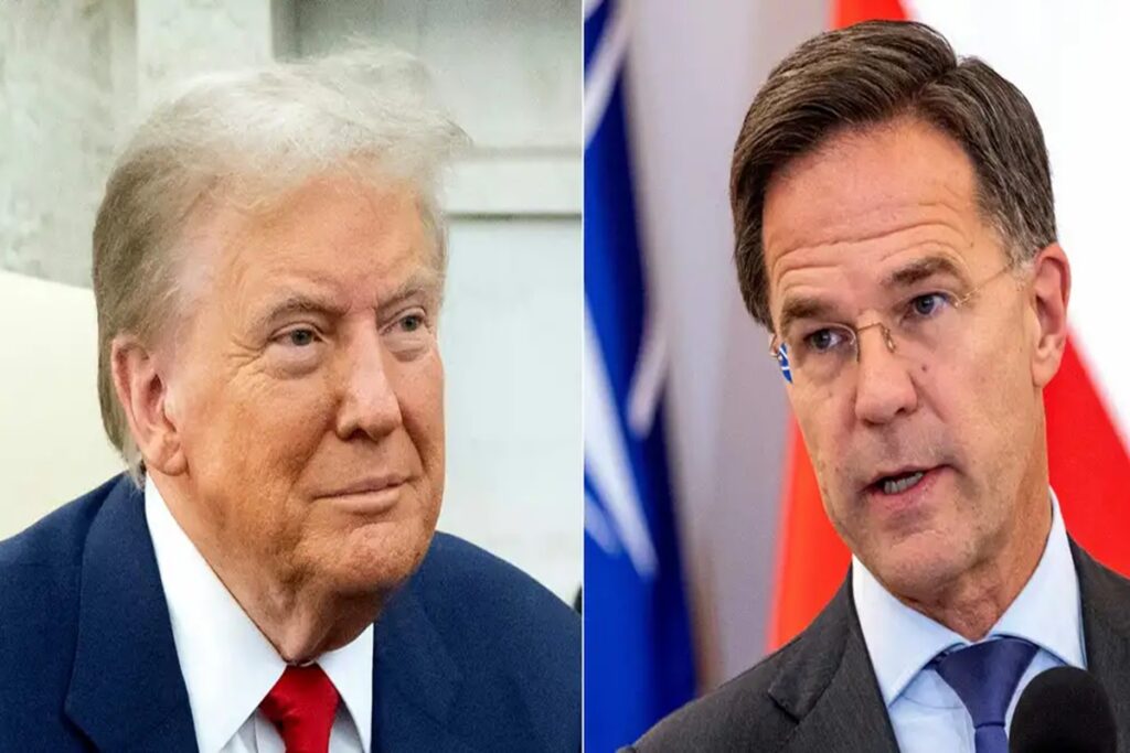 Secretario general de la OTAN se reunió con Trump en Florida