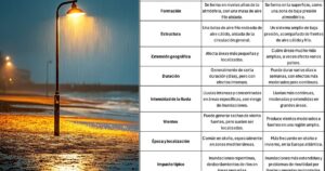 4 diferencias entre DANA y borrascas