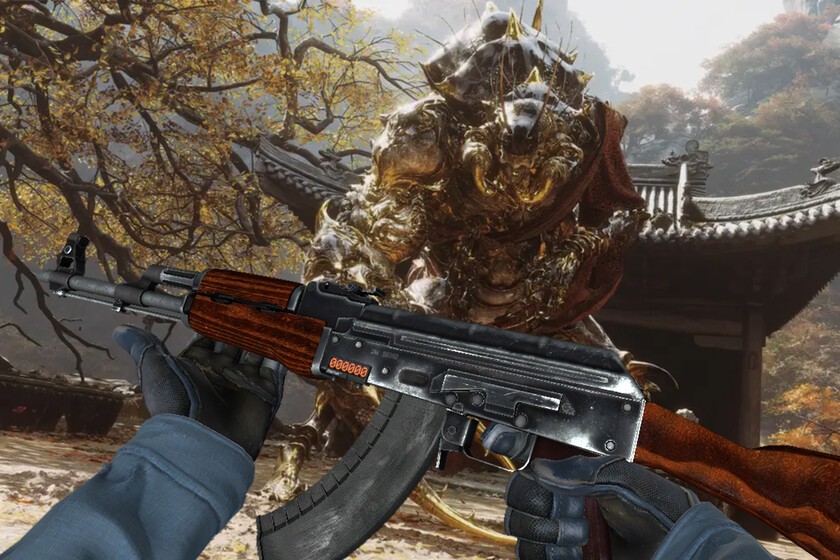 A alguien se le ocurrió convertir Black Myth Wukong en un Call of Duty para tirotear a todos los jefes con un maldito AK-47