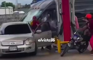 Altercado en Estación de Servicio de Maturín termina con un usuario bañado en gasolina
